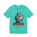 Professional Grief Management Tee — Skull Counselor Graphic T-Shirt