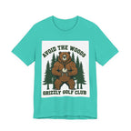 Avoid The Woods Grizzly Golf Club T-Shirt | Funny Golf Shirt | Golf Gift For Him