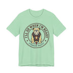 I'll Go When I'm Ready Funny Golf T-Shirt | Stubborn Golfer Humor | Golf Gift Tee