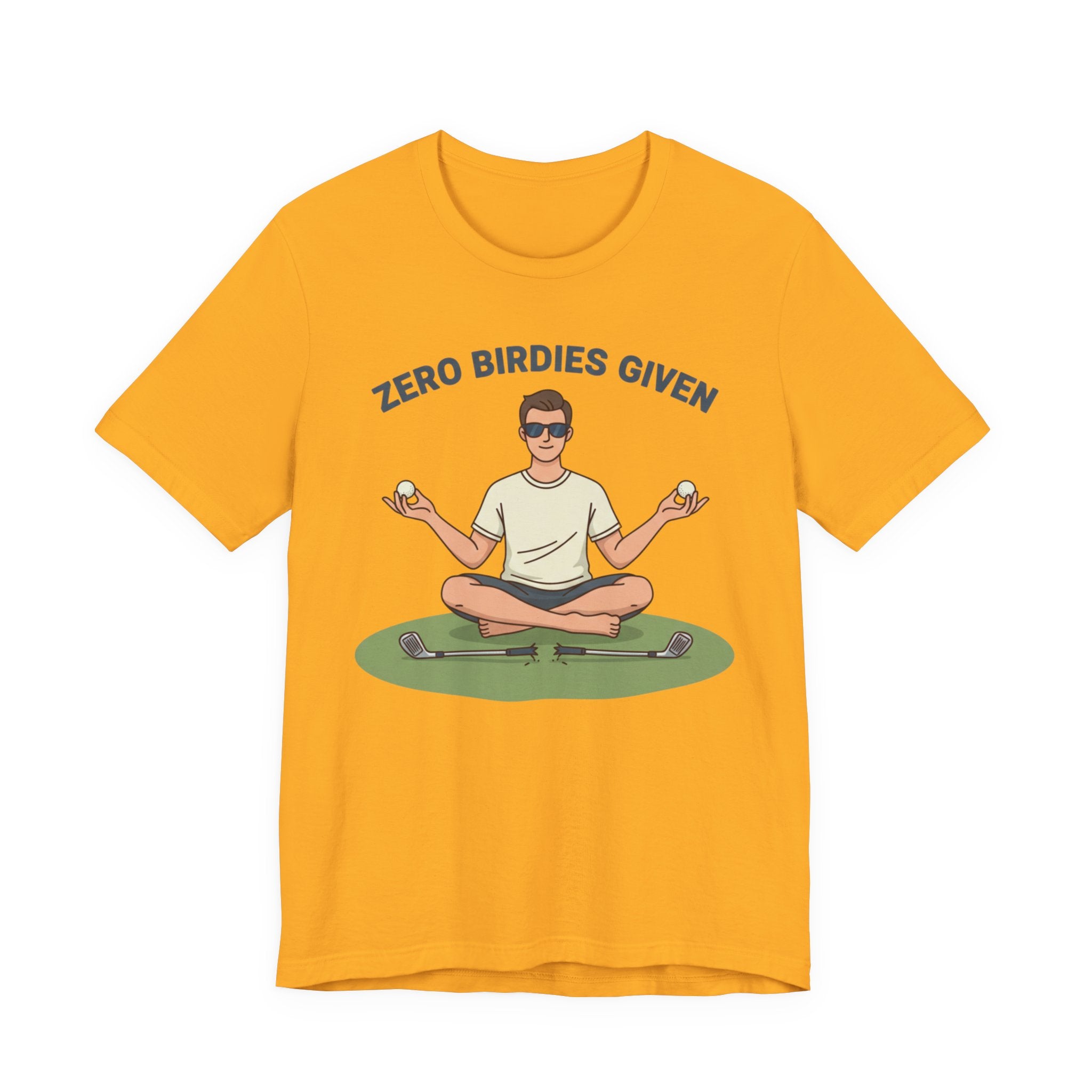Zero Birdies Given – Golf Meditation Tee | Wild Green Golf