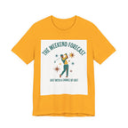 The Weekend Forecast Golf T-Shirt | Golf With A Chance Of Golf | Funny Golf Gift
