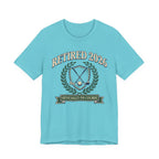 Retired 2026 Golf T-Shirt | Officially On Course | Classic Crest Retirement Tee | Wild Green Golf Rich text editor Description