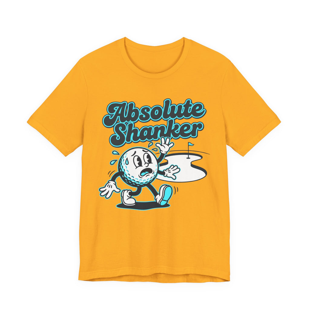 Absolute Shanker Funny Golf T-Shirt | Golf Shank Humor | Golfer Gift Tee
