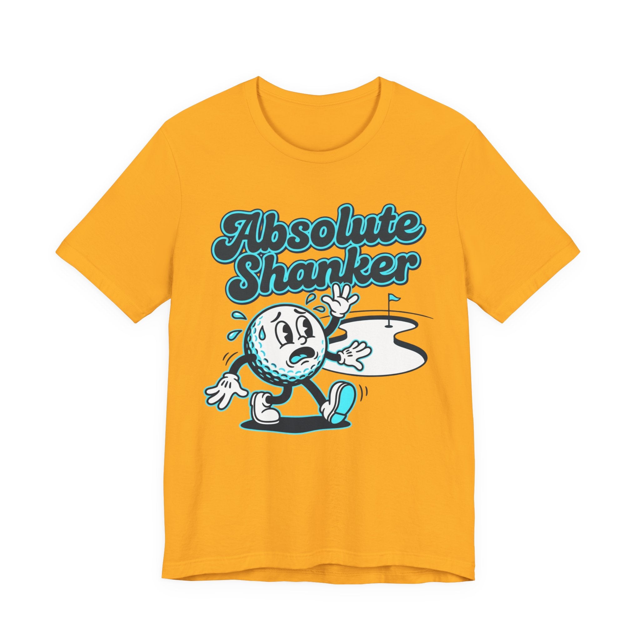 Absolute Shanker Funny Golf T-Shirt | Golf Shank Humor | Golfer Gift Tee