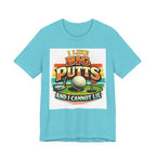 I Like Big Putts And I Cannot Lie Golf T-Shirt | Funny Vintage Golf Shirt | Golf Gift