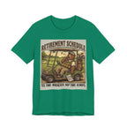 Retirement Schedule Funny Golf T-Shirt | Retired Golfer Gift | Golf Cart Humor Tee
