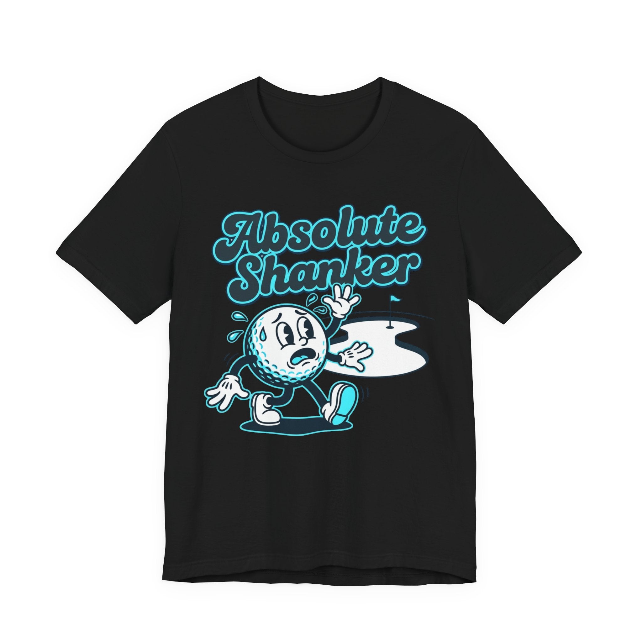 Absolute Shanker Funny Golf T-Shirt | Golf Shank Humor | Golfer Gift Tee