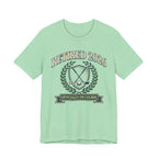 Retired 2026 Golf T-Shirt | Officially On Course | Classic Crest Retirement Tee | Wild Green Golf Rich text editor Description