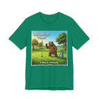Victory Fist Pump Funny Golf T-Shirt | Golf Putting Humor | Golfer Gift Tee