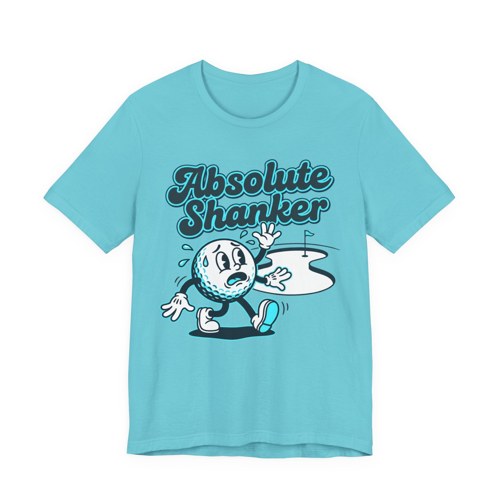 Absolute Shanker Funny Golf T-Shirt | Golf Shank Humor | Golfer Gift Tee