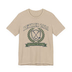 Retired 2026 Golf T-Shirt | Officially On Course | Classic Crest Retirement Tee | Wild Green Golf Rich text editor Description