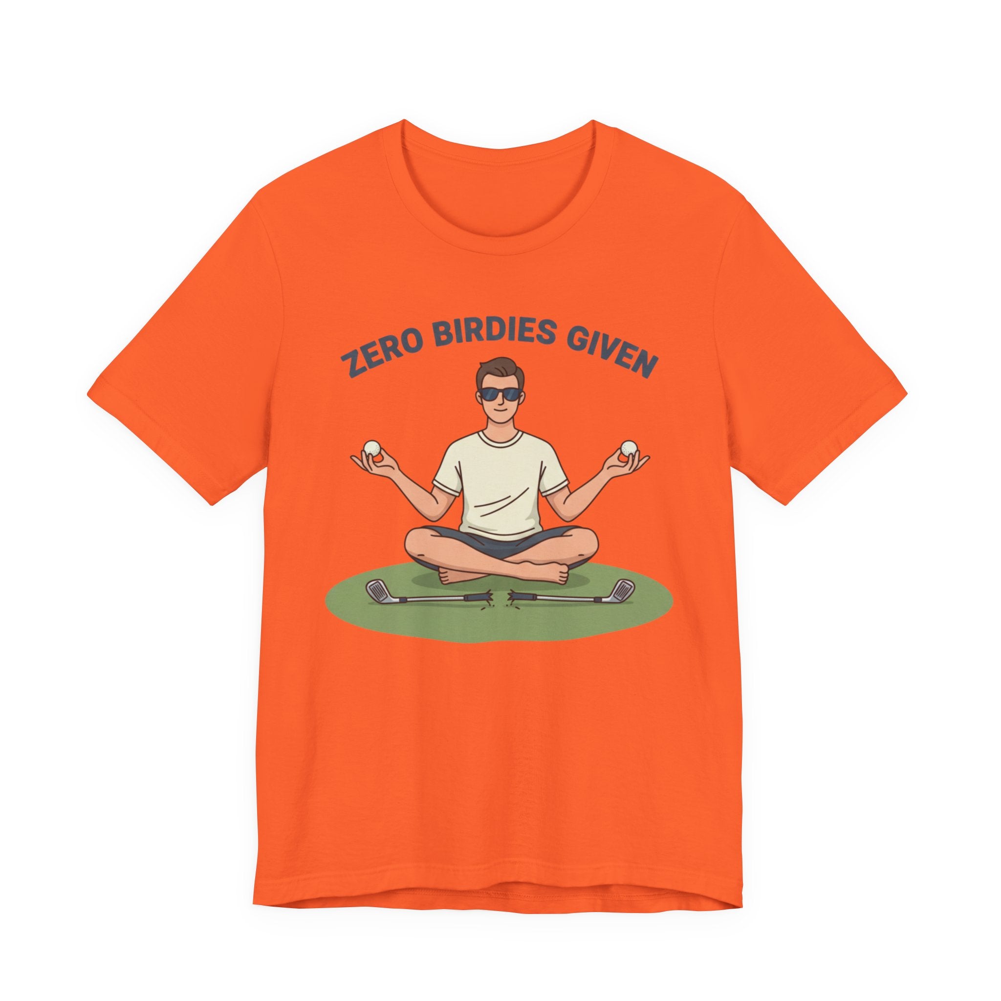 Zero Birdies Given – Golf Meditation Tee | Wild Green Golf