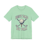 Best Dad By Par Golf T-Shirt | Funny Father's Day Golf Tee | Wild Green Golf