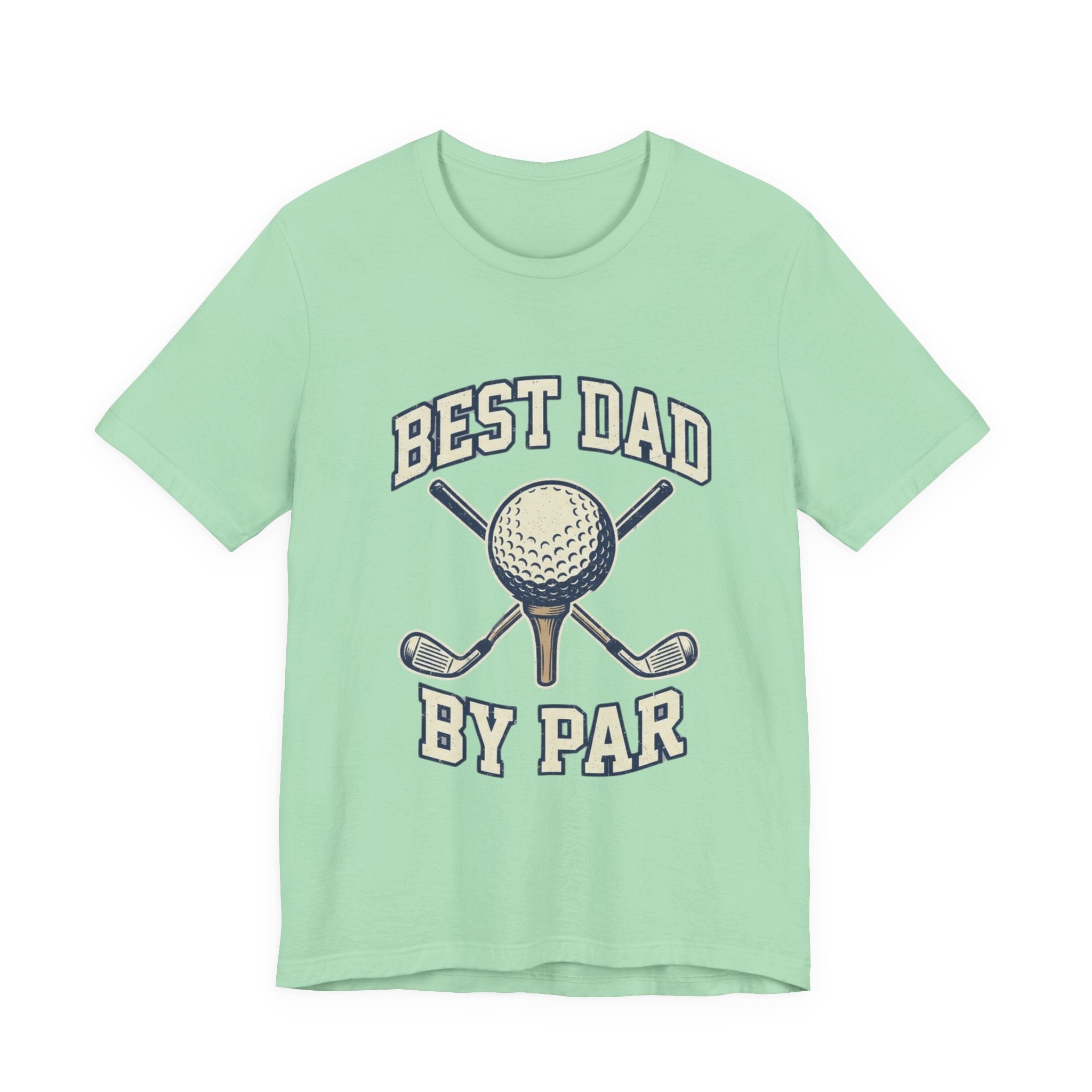 Best Dad By Par Golf T-Shirt | Funny Father's Day Golf Tee | Wild Green Golf