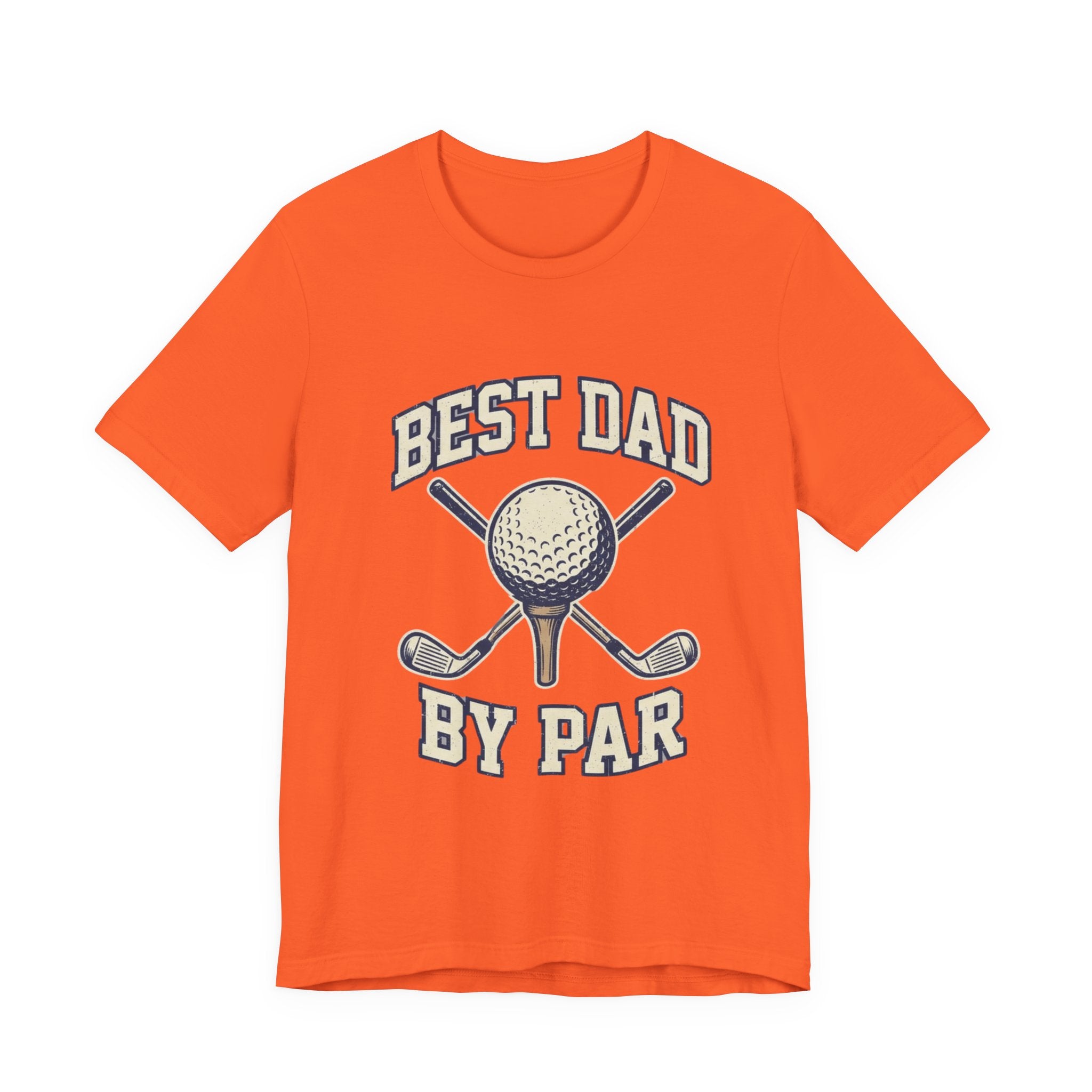 Best Dad By Par Golf T-Shirt | Funny Father's Day Golf Tee | Wild Green Golf