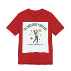 The Weekend Forecast Golf T-Shirt | Golf With A Chance Of Golf | Funny Golf Gift