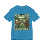 The Simple Calculation Funny Golf T-Shirt | Golf Yardage Humor | Golfer Gift Tee