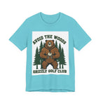 Avoid The Woods Grizzly Golf Club T-Shirt | Funny Golf Shirt | Golf Gift For Him