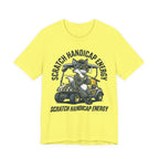 Scratch Handicap Energy Funny Golf T-Shirt | Low Handicap Humor | Golf Gift Tee