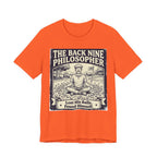 The Back Nine Philosopher Golf T-Shirt | Lost His Balls. Found Himself. | Wild Green Golf