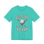 Best Dad By Par Golf T-Shirt | Funny Father's Day Golf Tee | Wild Green Golf