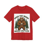 Avoid The Woods Grizzly Golf Club T-Shirt | Funny Golf Shirt | Golf Gift For Him