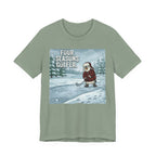 Four Seasons Golfer Funny Golf T-Shirt | Winter Golf Humor | Golf Gift Tee