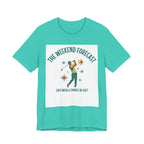 The Weekend Forecast Golf T-Shirt | Golf With A Chance Of Golf | Funny Golf Gift