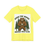 Avoid The Woods Grizzly Golf Club T-Shirt | Funny Golf Shirt | Golf Gift For Him