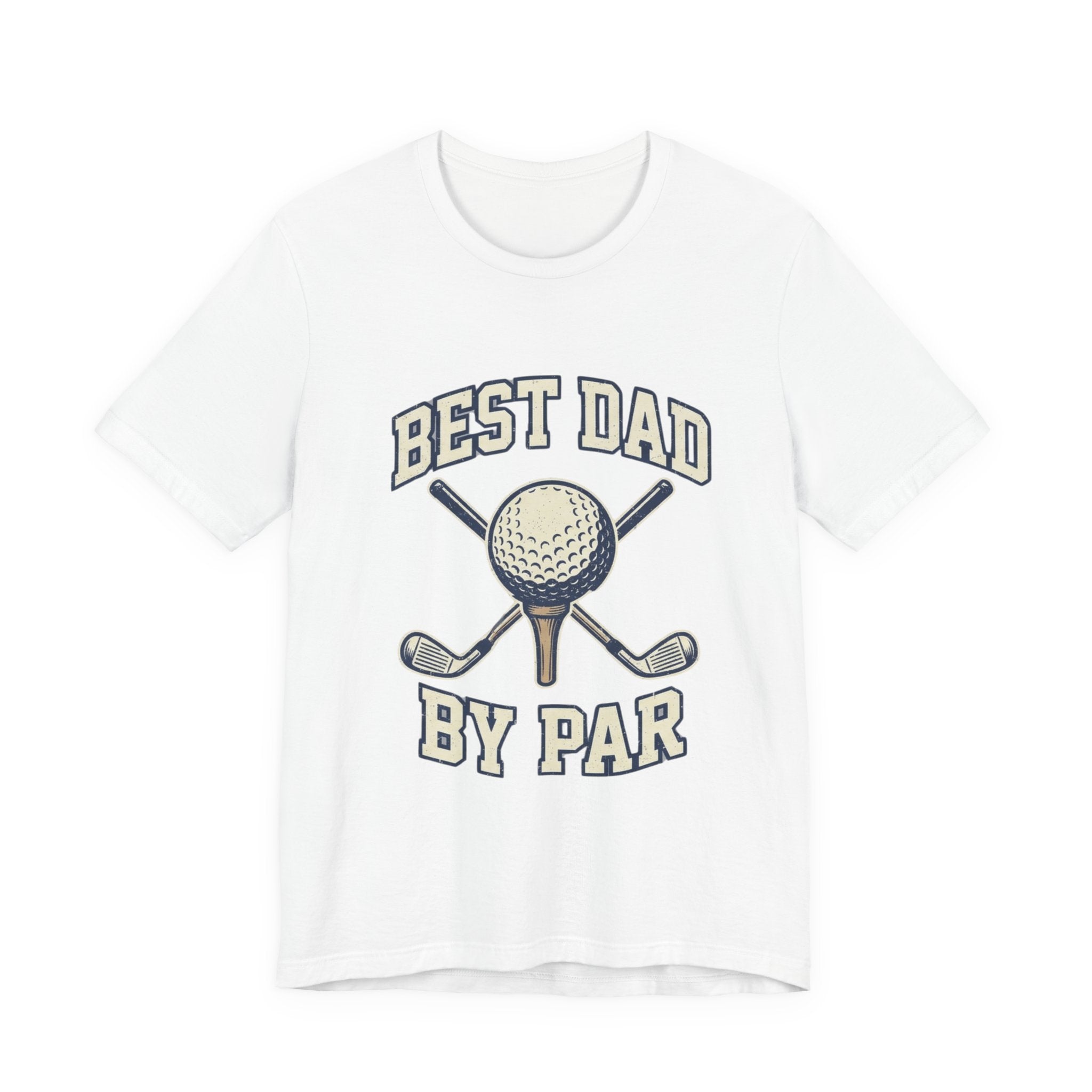 Best Dad By Par Golf T-Shirt | Funny Father's Day Golf Tee | Wild Green Golf