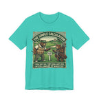 The Simple Calculation Funny Golf T-Shirt | Golf Yardage Humor | Golfer Gift Tee