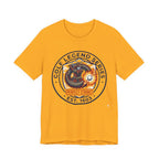 Golf Legend Series Crest T-Shirt | Perfect Stroke Samurai Dragon | Est. 1603 | Wild Green Golf