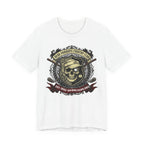 Skull & Crossed Golf Clubs Tee | "Leatherface's Country Club" Vintage Horror Golf Shirt | Wild Green Golf