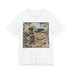 Samurai Golfer Japanese Woodblock Golf T-Shirt | Golf Legend | Wild Green Golf